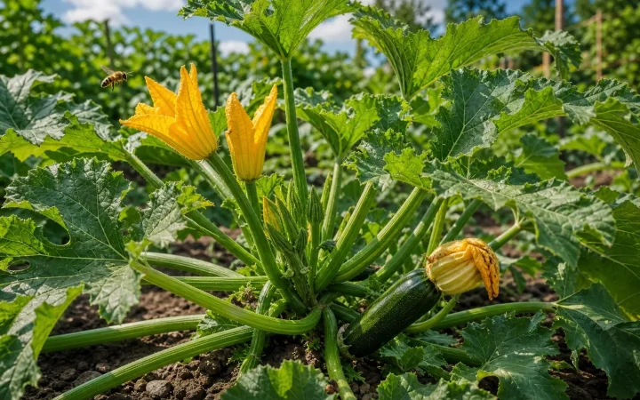 Courgette blijft bloemen maken maar weinig vruchten? Controleer dit eerst