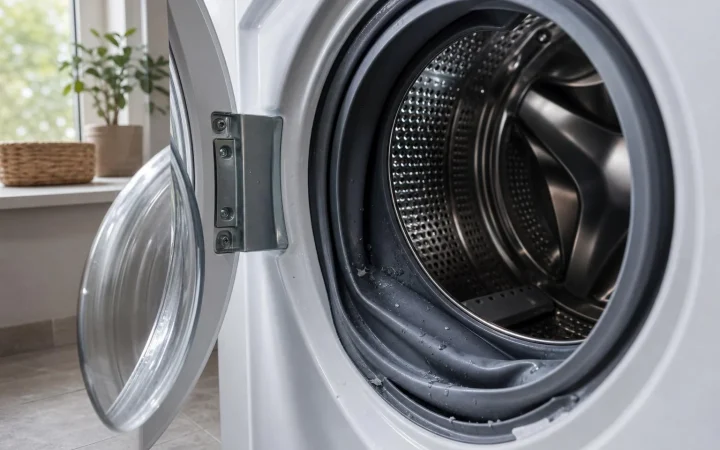 Dit onderdeel van de wasmachine wordt bijna nooit schoongemaakt