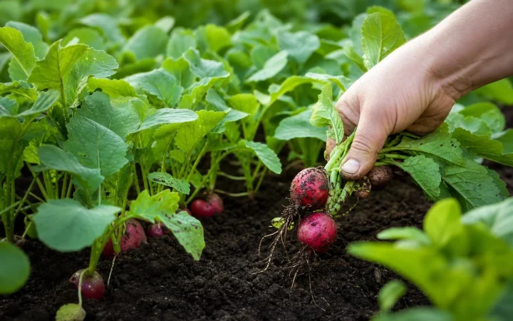 Waarom radijs vooral veel blad kan maken