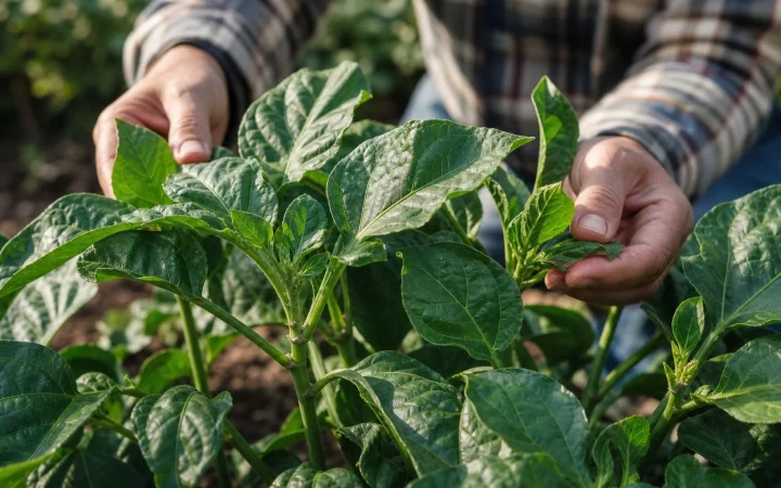 Zo herken je een plant die vooral blad in plaats van vruchten maakt