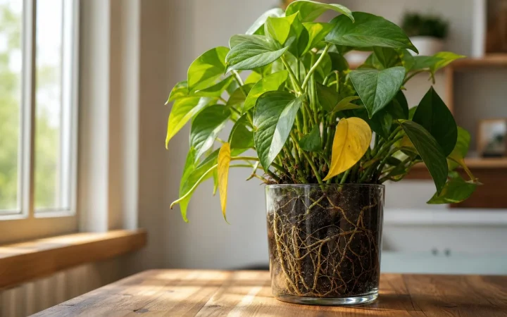 Waarom gezonde planten soms toch gele bladeren krijgen
