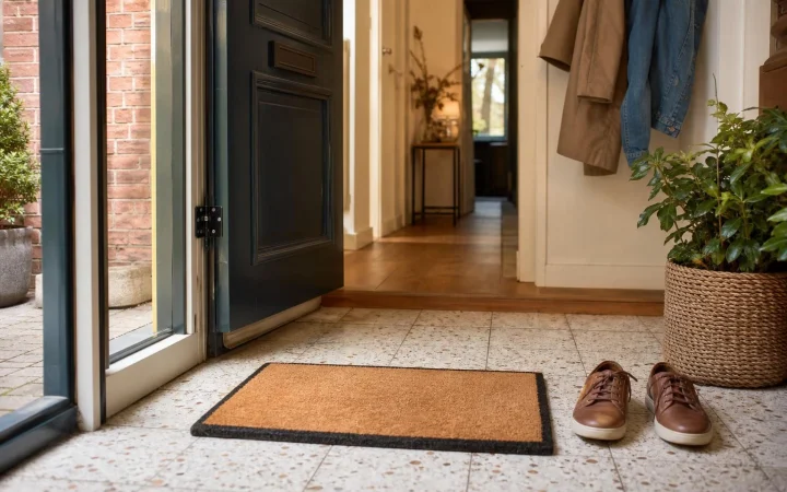 Waarom je matten bij de voordeur regelmatig moet schoonmaken